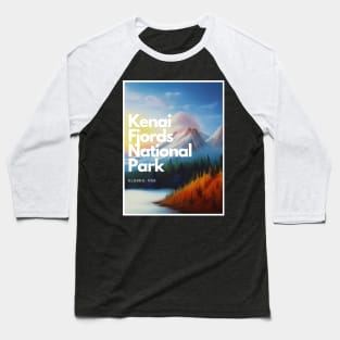 Kenai Fjords National Park hike Alaska United States Baseball T-Shirt